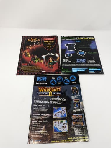 Blizzard Manual / Promo Material Lot - StarCraft & Diablo II — photo 2