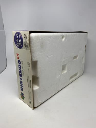 Nintendo 64 Midnight Blue Console TOYSRUS w/Original Box NUS-001 JPN w/ 2 Games — photo 3