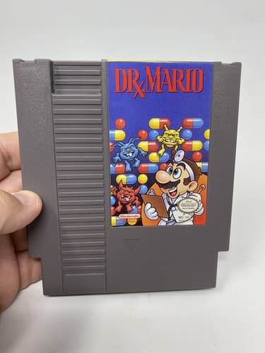 Dr. Mario (Nintendo Entertainment System, 1990) NES Authentic Game Tested