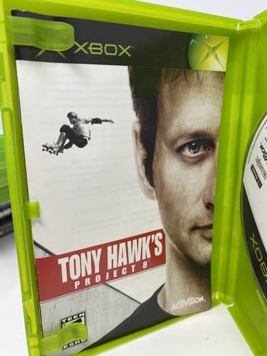Tony Hawk's American Wasteland & Project 8 Lot 2 Microsoft Xbox 2005 CIB TESTED — photo 9