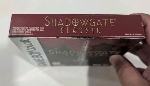 Shadowgate Classic (Nintendo Game Boy Color, 1999) Used with Box and Manual — photo 3