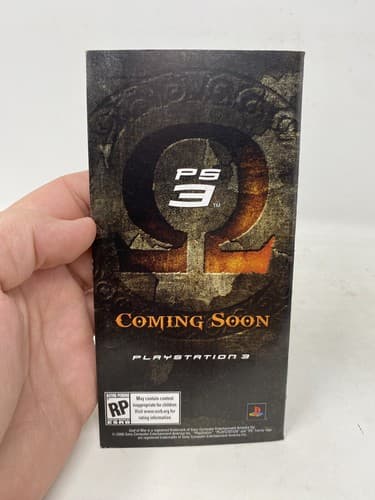 Manual Only* God of War Chains of Olympus PSP Sony Playstation Portable Handheld — photo 2