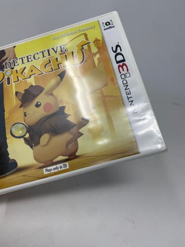 Detective Pikachu Nintendo 3DS NEW Factory Sealed USA 00000 First Print — photo 7