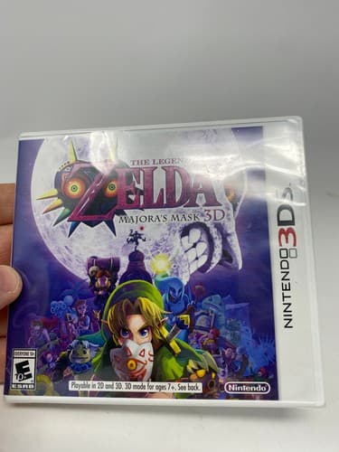 The Legend of Zelda: Majora's Mask 3D 1st Print 83319A NINTENDO 3DS NEW SEALED — photo 3
