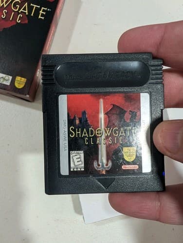 Shadowgate Classic (Nintendo Game Boy Color, 1999) Used with Box and Manual — photo 8