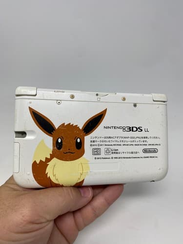 Nintendo 3DS XL Pokemon Center Eevee Edition Console Japanese ver Good Condition — photo 6