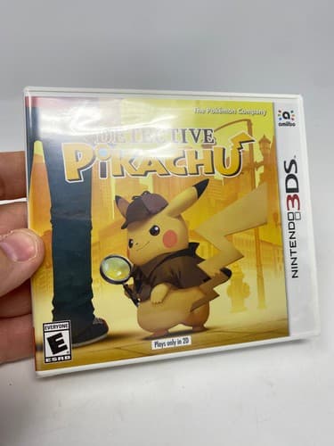 Detective Pikachu Nintendo 3DS NEW Factory Sealed USA 00000 First Print — photo 2