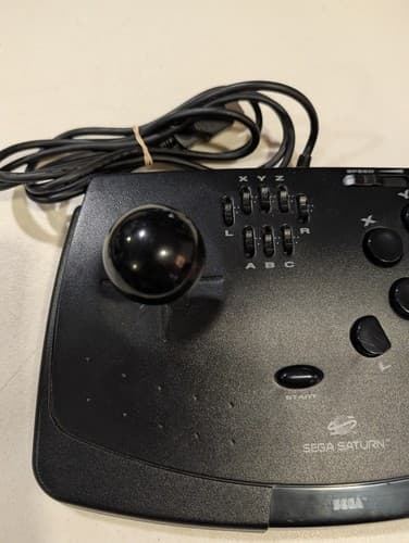 Sega Saturn Virtua Arcade Stick Controller MK-80112 Joystick Tested/Working OEM — photo 3