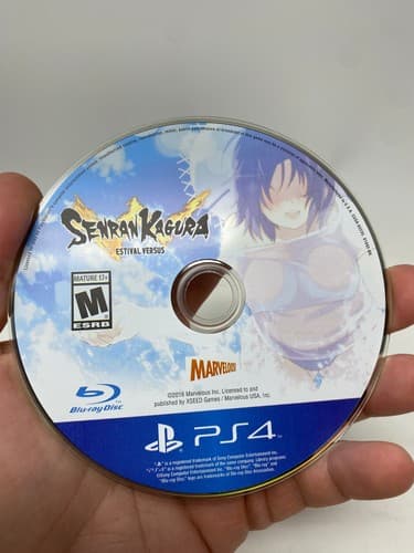 Senran Kagura: Estival Versus Sony Playstation 4 - US VERSION DISC ONLY TESTED — photo 2