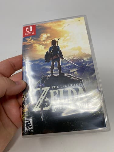 Legend Zelda Breath of Wild (Nintendo Switch) Factory Sealed! FIRST-PRINT 00000 — photo 4