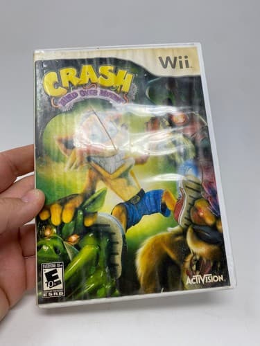 Crash Mind Over Mutant Nintendo Wii, 2008 Complete CIB Tested Check Pics Damage — photo 3