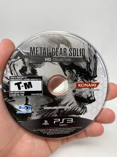 Metal Gear Solid: HD Collection (Sony, Playstation 3, 2011) PS3 Disc Only Tested