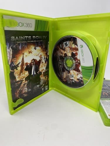 Lot Of 4 Saints Row 2 3rd & IV National Treasure Microsoft Xbox 360 Games — photo 3