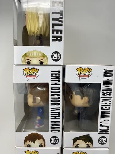 Lot of 5 Funko Pop Doctor Who Rose 295 Jack 302 K-9 300 Tenth 233 355 Exclusives — photo 8