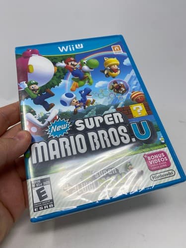 New Super Mario Bros U + New Super Luigi U Wii U NEW Sealed Not For Resale NFR — photo 4