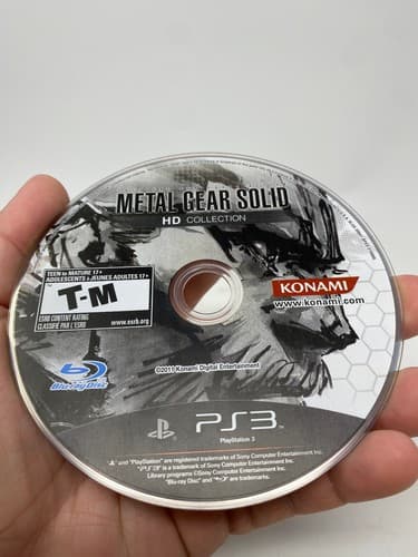 Metal Gear Solid: HD Collection (Sony, Playstation 3, 2011) PS3 Disc Only Tested — photo 3