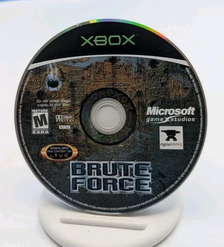 Brute Force Microsoft Original Xbox 2003 Game with Manual — photo 6