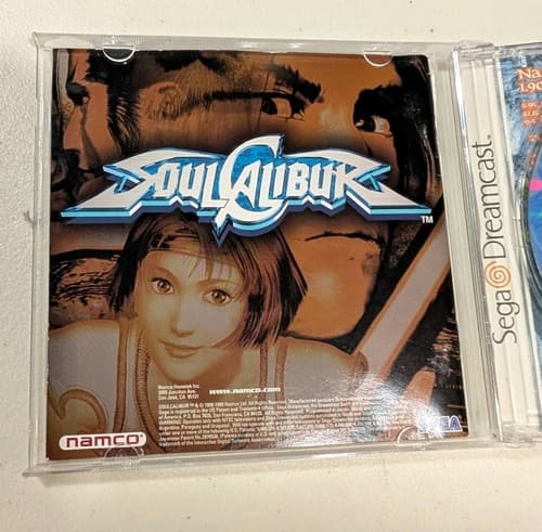 Namco Soul Calibur CIB Fighting Game for Sega Dreamcast 1999 Edition US Version — photo 3