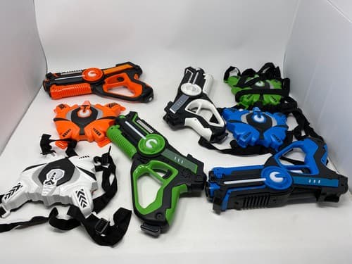 PokonBoy Toy Dart Blasters Red Green Blue Toys & Older case — photo 5