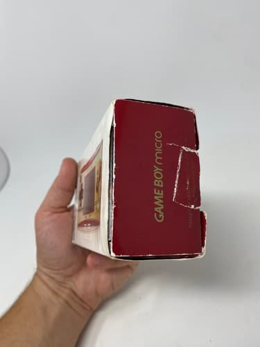 Nintendo Game Boy Micro Famicom Edition Complete in Box CIB w/ Notepad & Game — photo 5