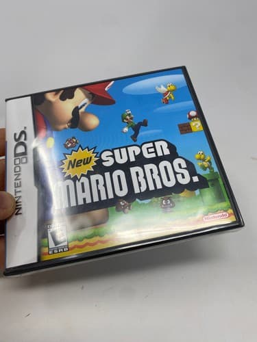 New Super Mario Bros Nintendo DS NEW Factory Sealed USA Red Nintendo Logo 00000 — photo 7
