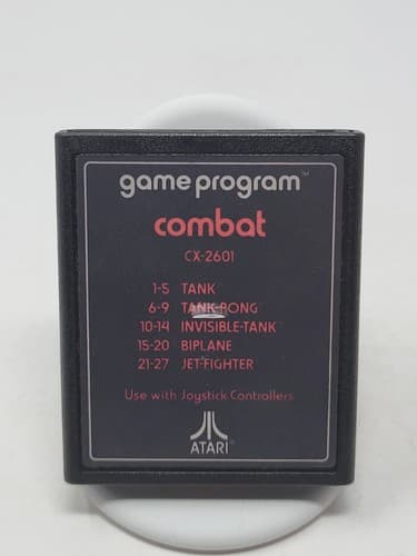 COMBAT - Atari 2600 VCS Game, Tested & Working, Complete in Box, CIB — photo 3
