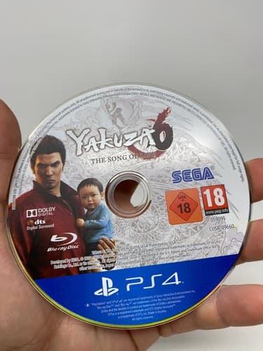 Yakuza 6: The Song of Life (Sony PlayStation 4, 2018) PEGI USK REGION — photo 2