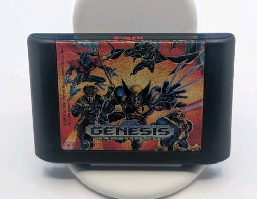 X-Men (Sega Genesis, 1993) - Complete In Box & Tested No Poster — photo 6