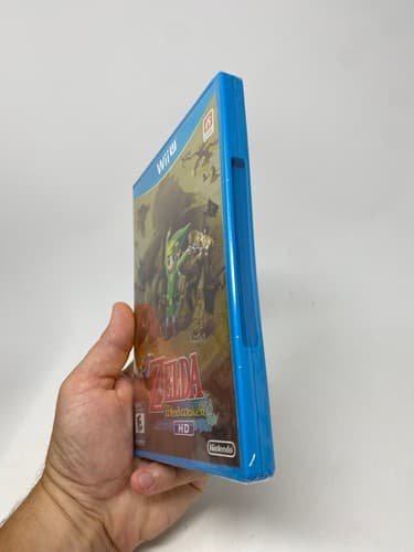 Legend of Zelda The Windwaker HD Nintendo Wii U Brand New Factory Sealed GOLD — photo 7