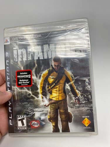 Infamous RARE PS3 Sucker Punch Version Promo Sticker 1st - Brand New Sealed — photo 3