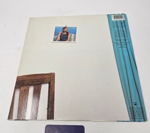 WILLIE NELSON Without A Song COLUMBIA RECORDS LP Vinyl Record — photo 2