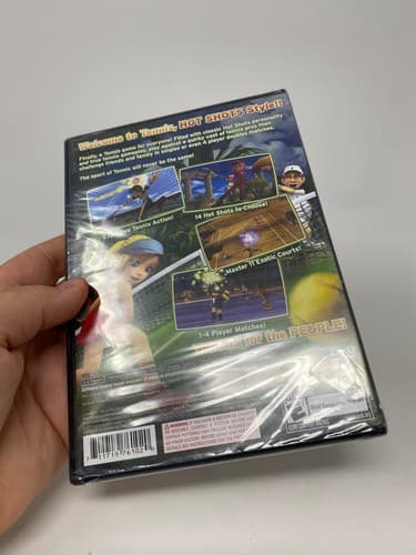 Hot Shots Tennis (Sony PlayStation 2, 2007) PS2 New Factory Sealed OOP Fast Ship — photo 9
