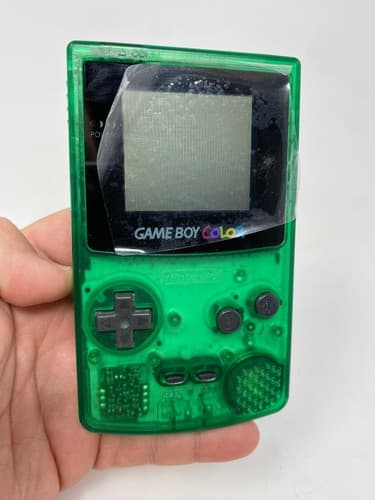 Nintendo Gameboy Color Console Toys R Us Limited Clear Green GBC Japan Tested