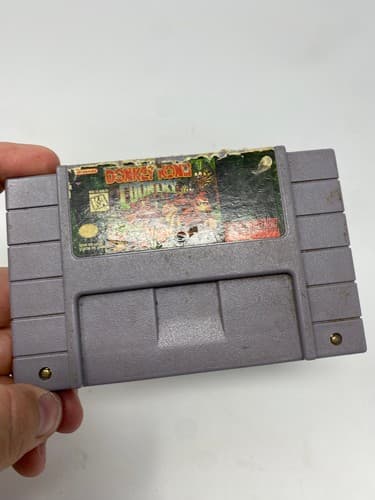 Donkey Kong Country (Super Nintendo SNES) Cart Only - Tested - Fast Shipping — photo 5