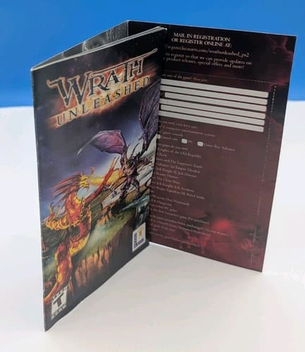 Wrath Unleashed (Sony PlayStation 2, 2004) PS2 Complete CIB Tested — photo 6