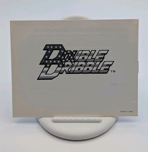 Konami Double Dribble Nintendo NES CIB Box & Manual, NTSC-U/C 1987 — photo 5