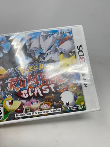Pokemon Rumble Blast Nintendo 3DS NEW Factory Sealed USA 00000 — photo 4