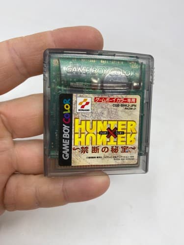 Hunter x Hunter Kindan no Hihou Nintendo Game Boy Color Japan Import Cartridge