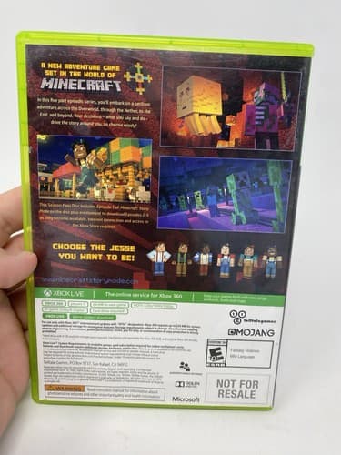 Minecraft: Story Mode - Season Pass Disc (Xbox 360, 2015) — photo 5