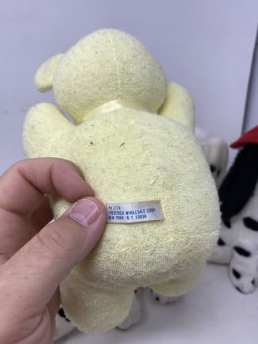 Vintage Tonka Pound Puppies Bumpkins Plush Lot 1980s 1990s Etc Fire Dog Shalom — photo 6