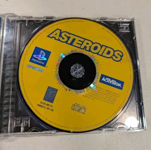Asteroids PS1 (Sony PlayStation 1, 1998) Complete W/ Manual — photo 4
