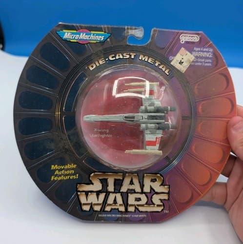 Star Wars Micro Machines Die-Cast X-Wing starfighter & Tie Fighter - New — photo 9