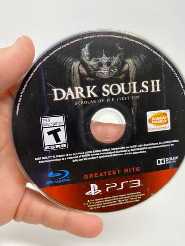 Dark Souls II Scholar of the First Sin Greatest Hits PS3 Disc Only Playstation 3
