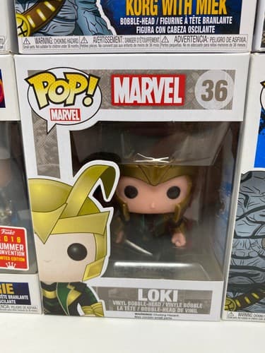 Funko Pop! Marvel Thor Vinyl Figures Lot of 6 - Loki Thor Valkyrie Korg — photo 4
