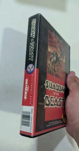 Shadow Of The Beast Sega Genesis Case And Artwork Authentic — photo 4