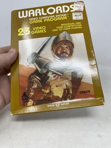 Warlords (Atari 2600) *BRAND NEW - FACTORY SEALED* Ships Fast — photo 2
