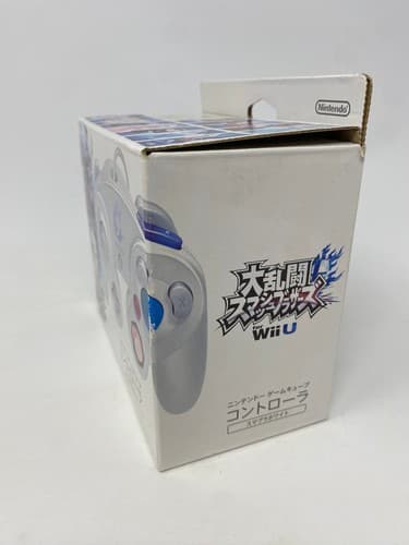 Nintendo Wii U OEM Smash Bros. White GameCube Controller In Box | US SELLER — photo 2