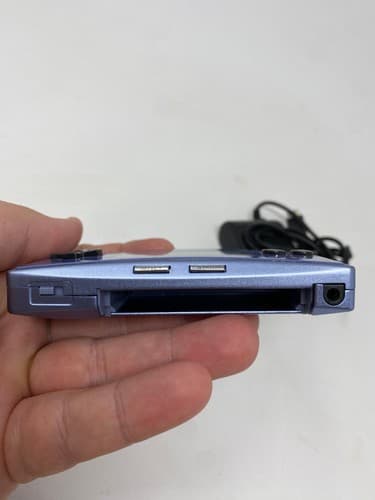 Nintendo Game Boy Micro GBM - Blue + AC Charger Collectors Condition US Seller — photo 6