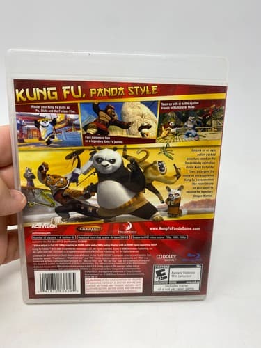 Kung Fu Panda (Sony PlayStation 3, 2008) Game & Case Tested Working PS3 — photo 5
