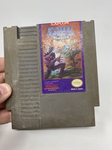 Street Fighter 2010 The Final Fight Nintendo NES 1990 Game Cartridge Only As Is — photo 3